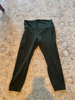 lululemon athletica Dark Green High-Waist Align Leggings